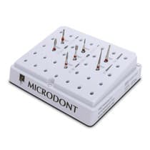 Kit de Pontas Diamantadas Para Acabamento Fino - Microdont