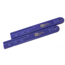 Régua Endodôntica Milimetrada Plástica Autoclavável 40mm - Mk Life