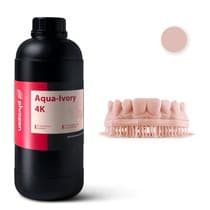 Resina para Impressora 3D Printax Aqua Ivory 4K Model - Odontomega