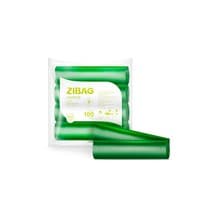 Saco Hamper Verde com Fita 120L/20Kg - Zibag