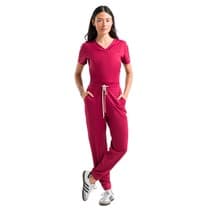 Scrub Feminino Active Bordô - Dra. Cherie