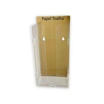 Suporte Click Porta Dispenser Papel Toalha Dourado - Archneer