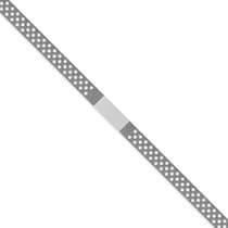 Tira de Lixa de Aço Diamantada Perfurada Média 4,0mm - Microdont