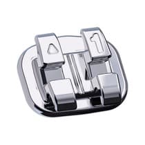 Bráquete Metálico Capelozza I II III Protrusiva Minus e Plus 022 Dente 24/25 com Gancho - Orthometric