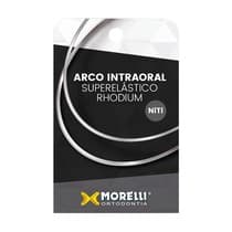 Arco NiTi Estético Rhodium Superelástico Retangular - Morelli