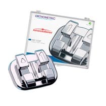 Bráquete Metálico Advanced Séries MBT 0,022'' - 10 Casos - Orthometric