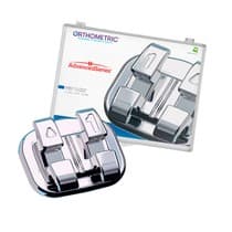 Bráquete Metálico Advanced Séries - MBT 0,022'' - Orthometric