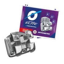 Bráquete Metálico Premium Elite Bidimensional Roth 0.018