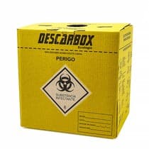 Coletor de Materiais Perfurocortantes Ecologic 20L 1unid. - Descarbox