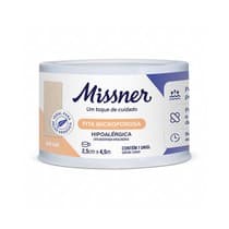 Fita Cirúrgica Microporosa Bege 2,5cm x 4,5m - Missner