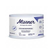 Fita Cirúrgica Microporosa Branca 2,5cm x 4,5m - Missner