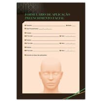 Formulário de Aplicação Preenchimento Facial