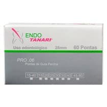 Gutapercha Para Sistema Rotatório Pro 28Mm .04 Nº 15-40 - Tanari