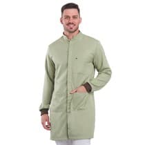 Jaleco Masculino Basic Verde Oliva - Dra. Cherie