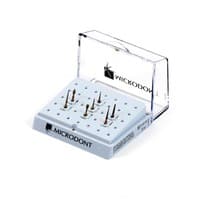 Kit Pontas Diamantadas para Acab. Fino e Ultrafino - Microdont