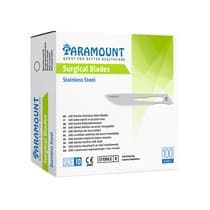 Lâmina de Bisturi Descartável Paramount Aço Inox - Boma