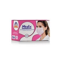 Máscara Descartável Tripla com Elástico e Filtro - Medix