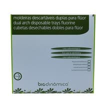 Moldeira Descartável Dupla para Flúor - Biodinâmica