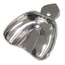 Moldeira Lisa Inox Desdentado Superior Adulto - Bio-Art
