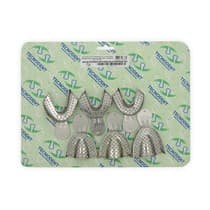Moldeira Total Adu Perf Inox - Tecnodent