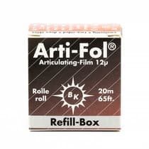 Papel Carbono Filme Arti-Fol Metallic Vermelho/Preta 12 Micras - Bausch
