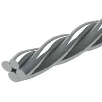 Fio Twist Flex 4 Fios CrNi - Redondo Ø0,38mm (0,015'') Vareta - 55.04.415 - Morelli