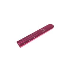 Régua Endodôntica Milimetrada Alumínio Colors 30mm Rosa - Ice