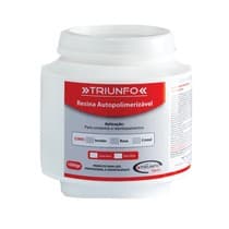 Resina Acrílica Autopolimerizável Ortodôntica 1Kg - Triunfo