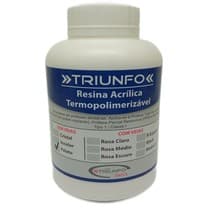Resina Acrílica Termopolimerizável Pó 1Kg - Triunfo