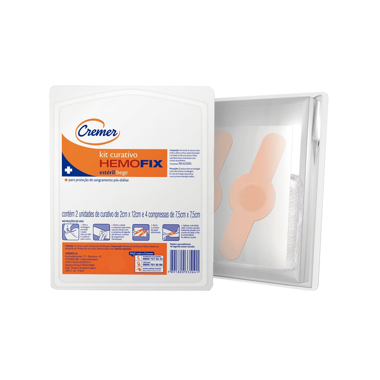 Kit Curativo Hemofix