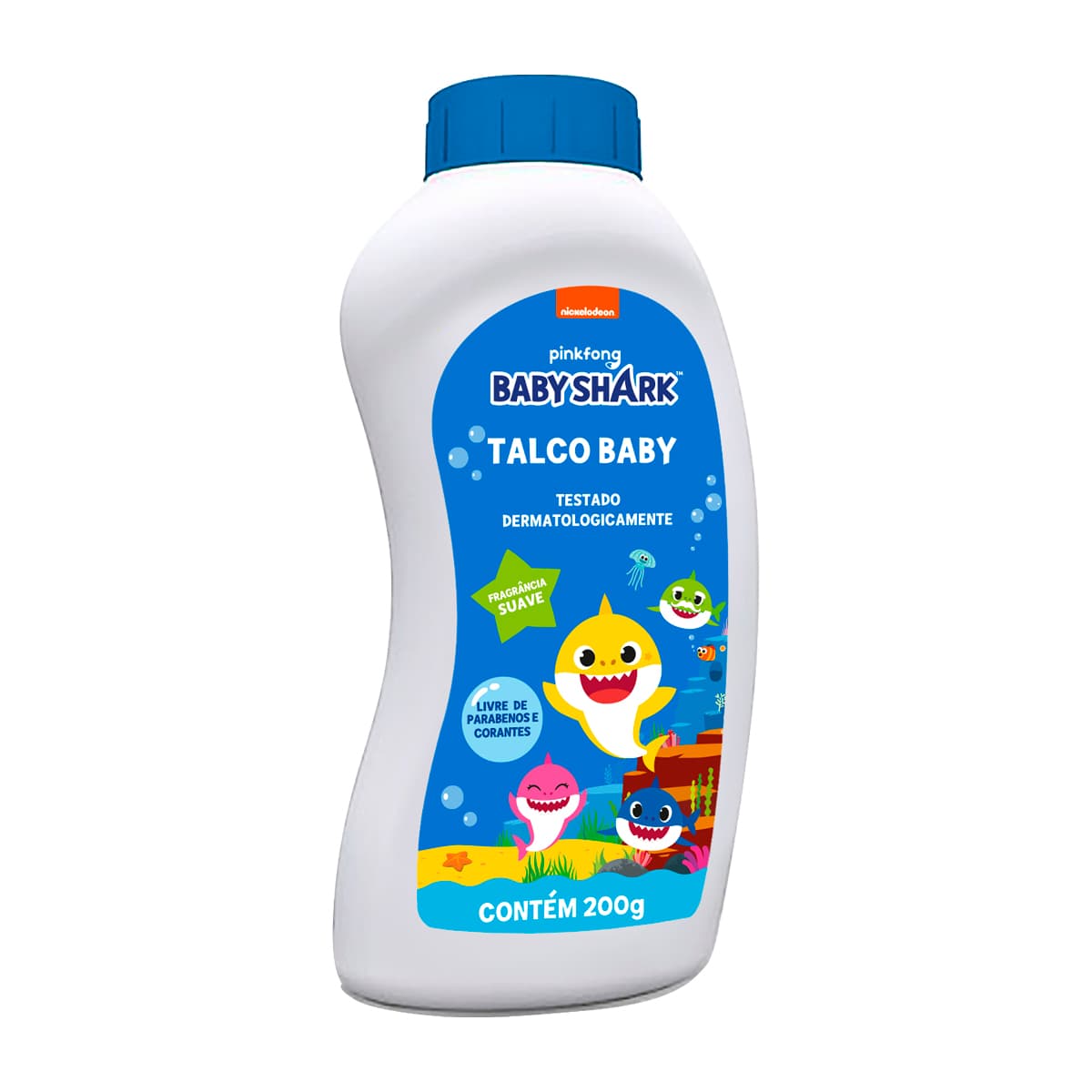 Talco Baby Shark 200g