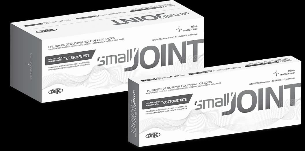 Small joint - Hialuronato de Sódio Viscoelástico para Tratamento da Dor e Mobilidade Limitada