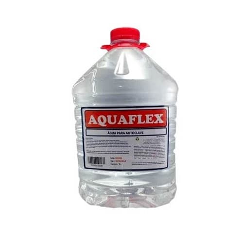 Água Deionizada para Autoclave Aquaflex 5L
