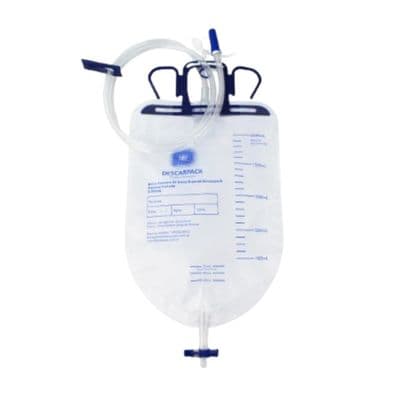 Bolsa Coletora De Urina Sistema Fechado 2000ml - Descarpack