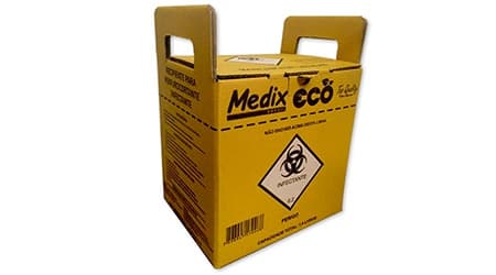 Coletor Perfuro Cortante 03 Litros - Medix