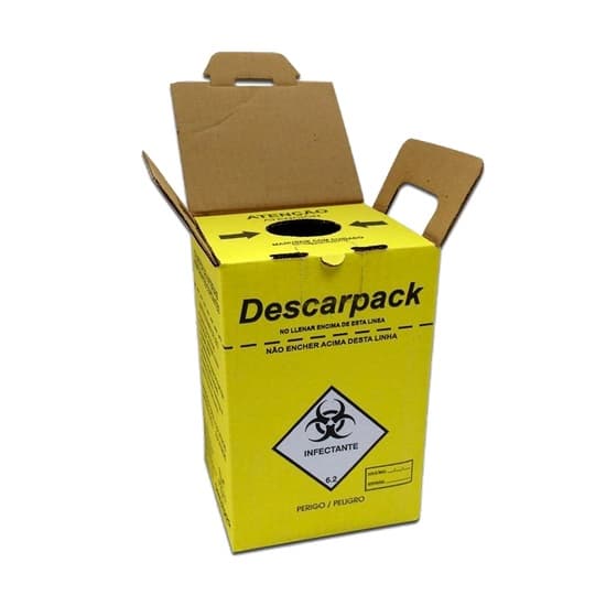 Coletor Perfuro Cortante 3L - Descarpack