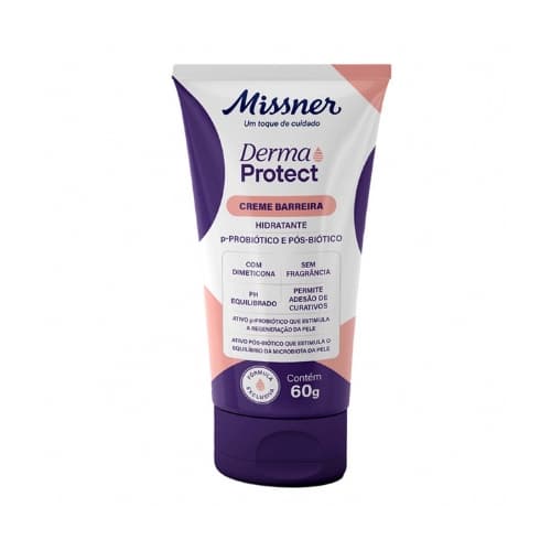 Creme Barreira Derma Protect com Bioticos 60g - Missner