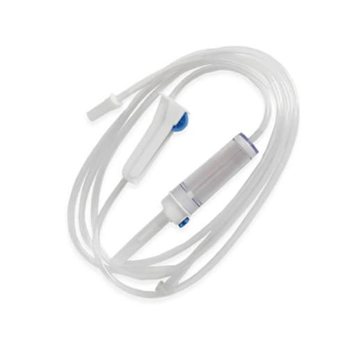 Equipo Macrogotas Papel Grau Macro Luer Slip - Pacote com 20 Unidades - Medix