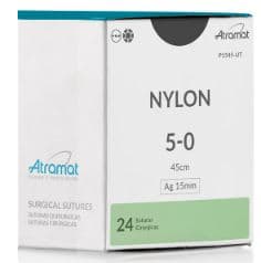 Fio de Sutura 5-0 Nylon Incolor 24 Envelopes - Atramat