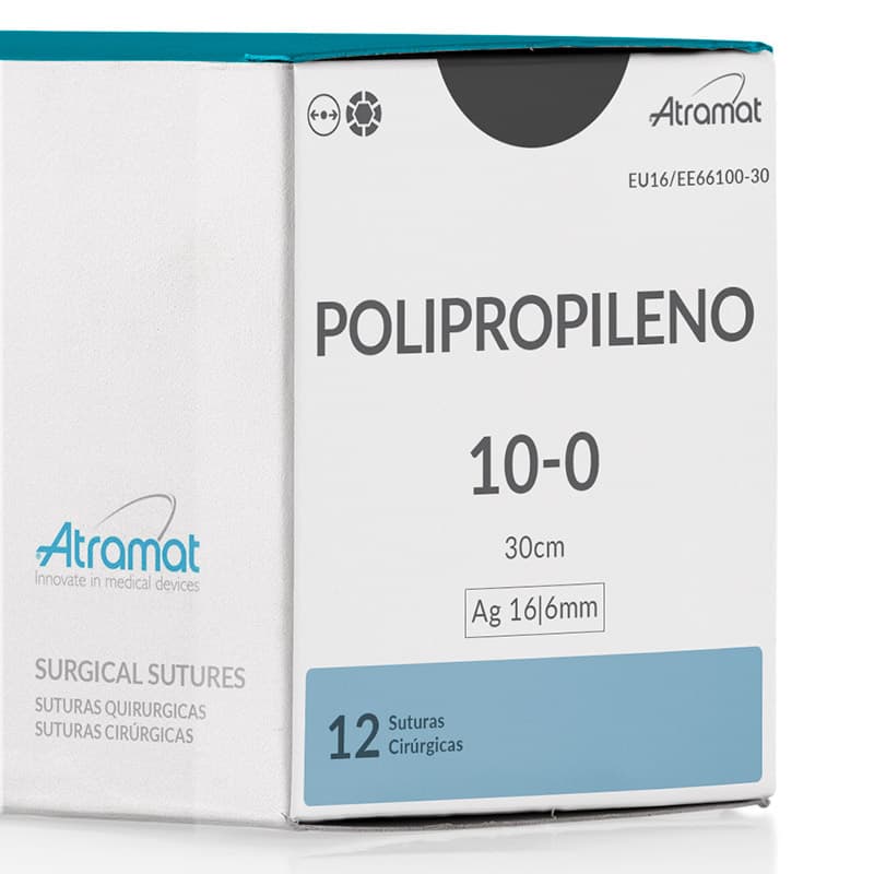 Fio de Sutura 10-0 Polipropileno 12 Envelopes - Atramat