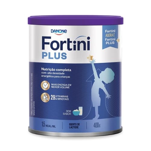Fortini Plus Pó Sem Sabor 400g - Danone