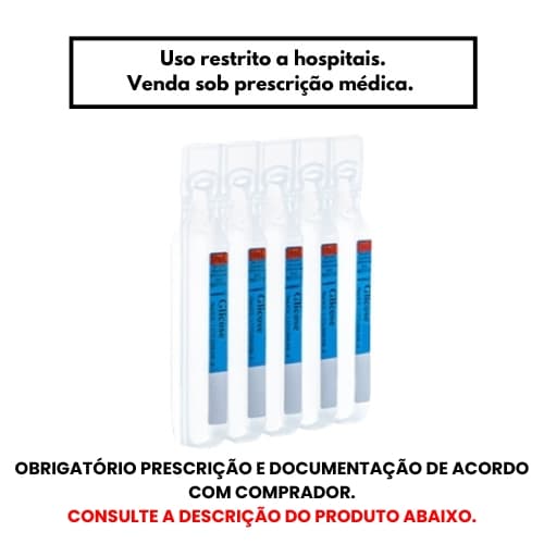 Glicose 50% 10ml Pacote - 5 Unidades - Equiplex