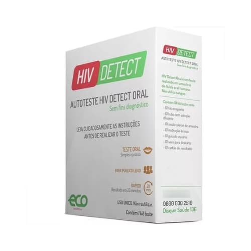 HIV Detect Oral Auto teste - Eco Diagnostica