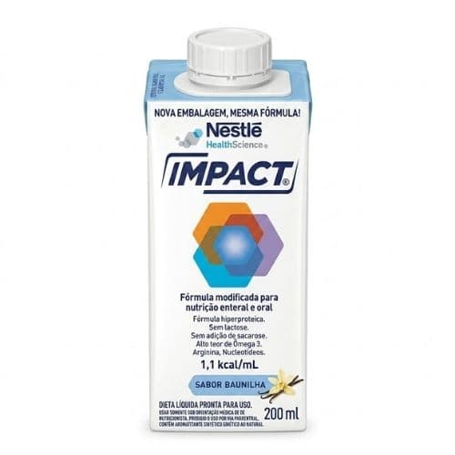 Impact Baunilha 200ml Unidade Nestlé