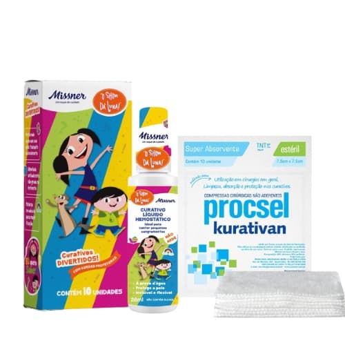 Kit Cuidados com o Dodói Show da Luna | Suturas Online