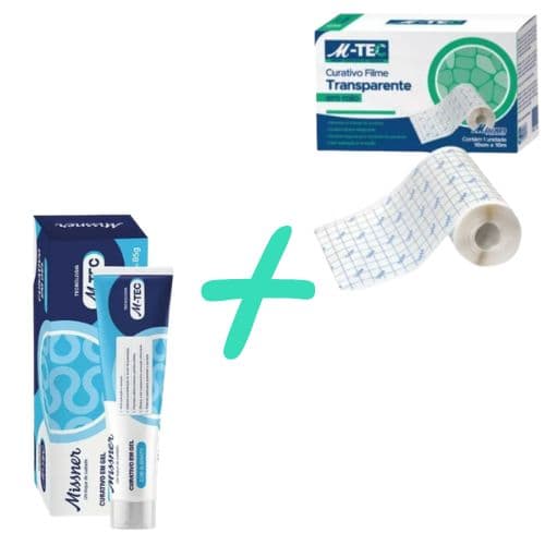 Kit Hidrogel M-TEC + Filme em Rolo Missner - Suturas online | Produtos para Saúde, médico-hospitalar, home care