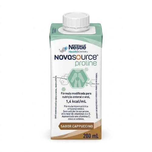 Novasource Proline Cappuccino 200ml Unidade Nestlé