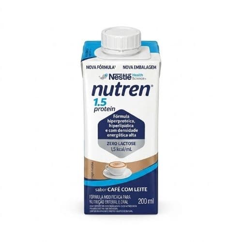 Nutren 1.5 Protein Café com Leite 200ml Unidade Nestlé