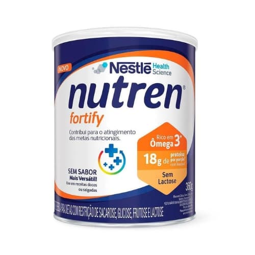 Nutren Fortify Sem Sabor 360g Unidade Nestlé