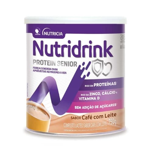 Nutridrink Protein Senior Café com Leite 750g - Danone
